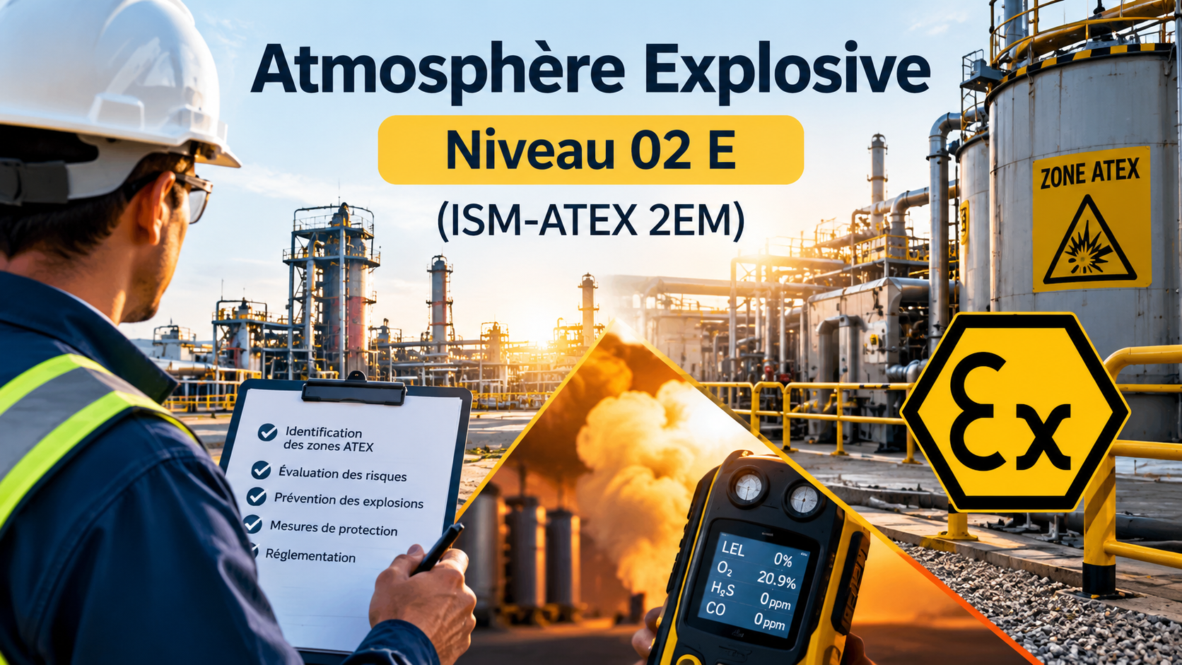 Atmosphère Explosive – Niveau 02 E (ISM-ATEX 2EM)