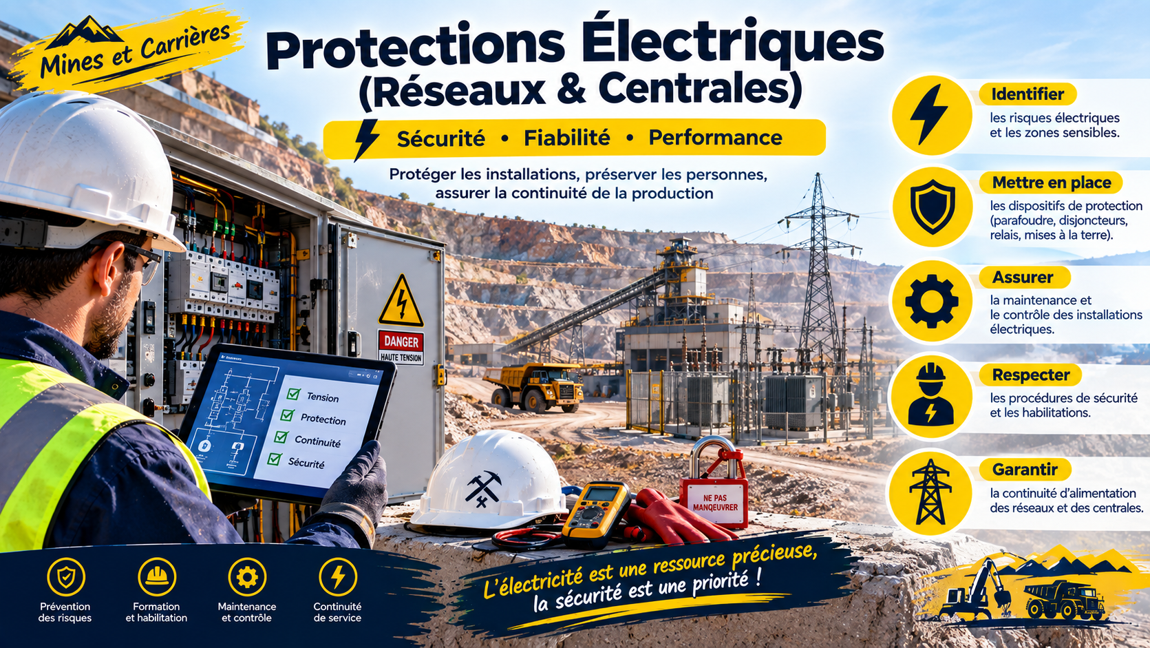 Protections Électriques (Réseaux & Centrales)