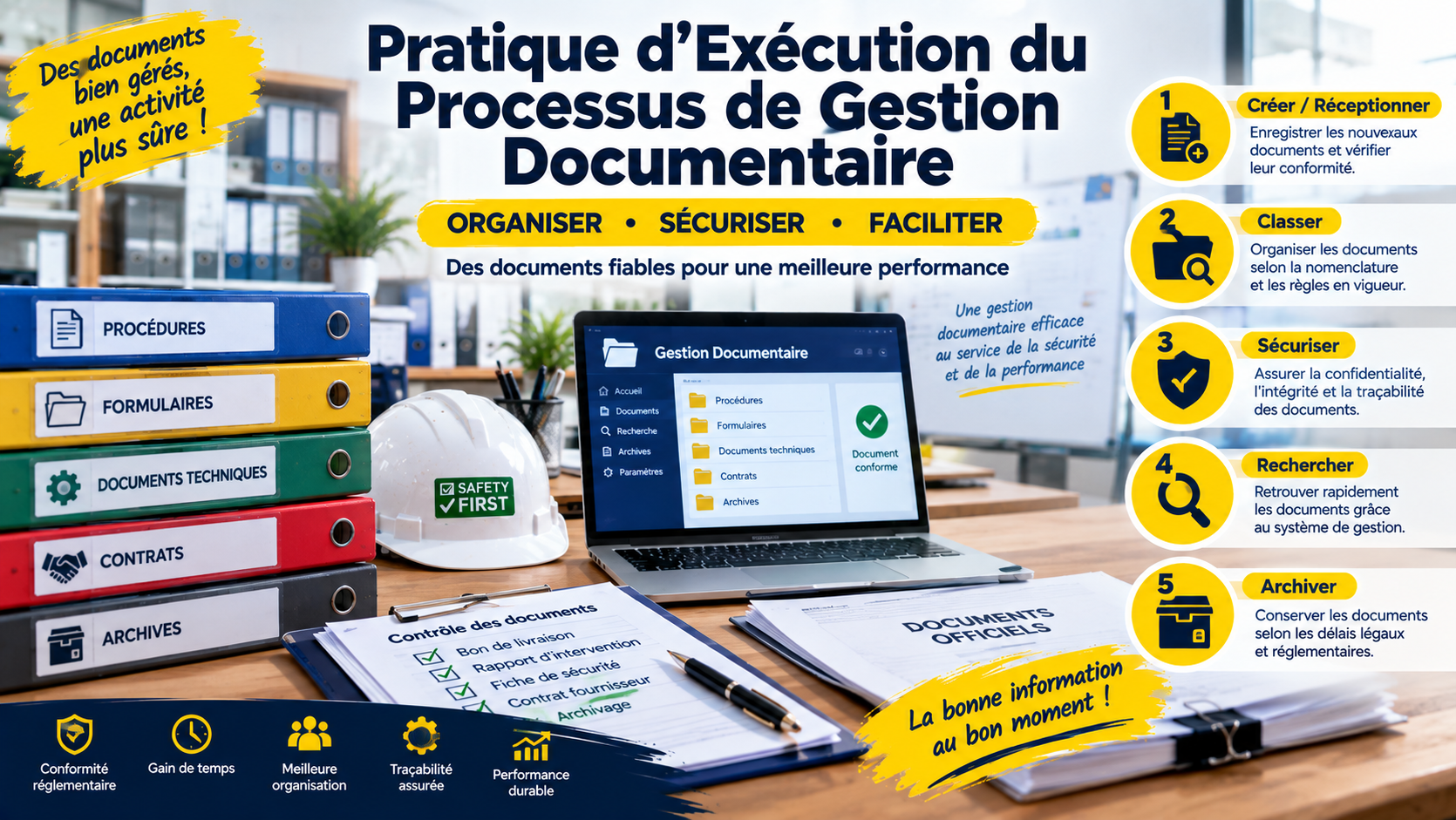 Pratique d'Exécution du Processus de Gestion Documentaire