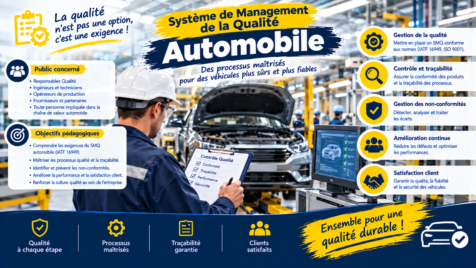 IATF 16949:2016 — Système de Management de la Qualité Automobile