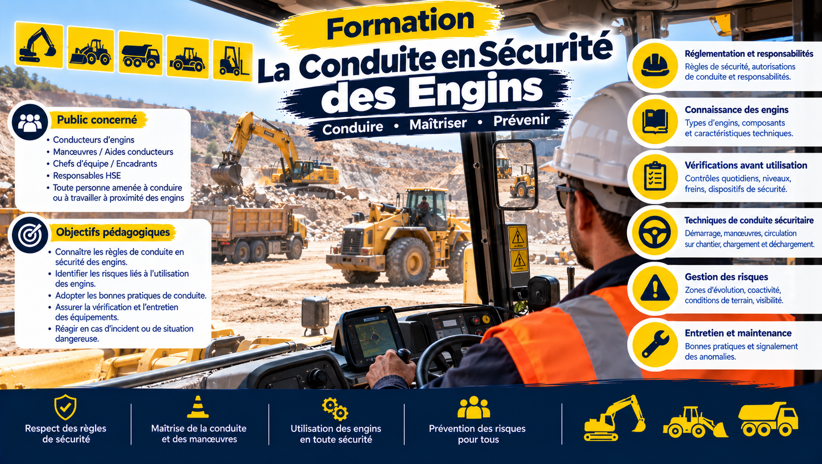 La Conduite en Sécurité des Engins