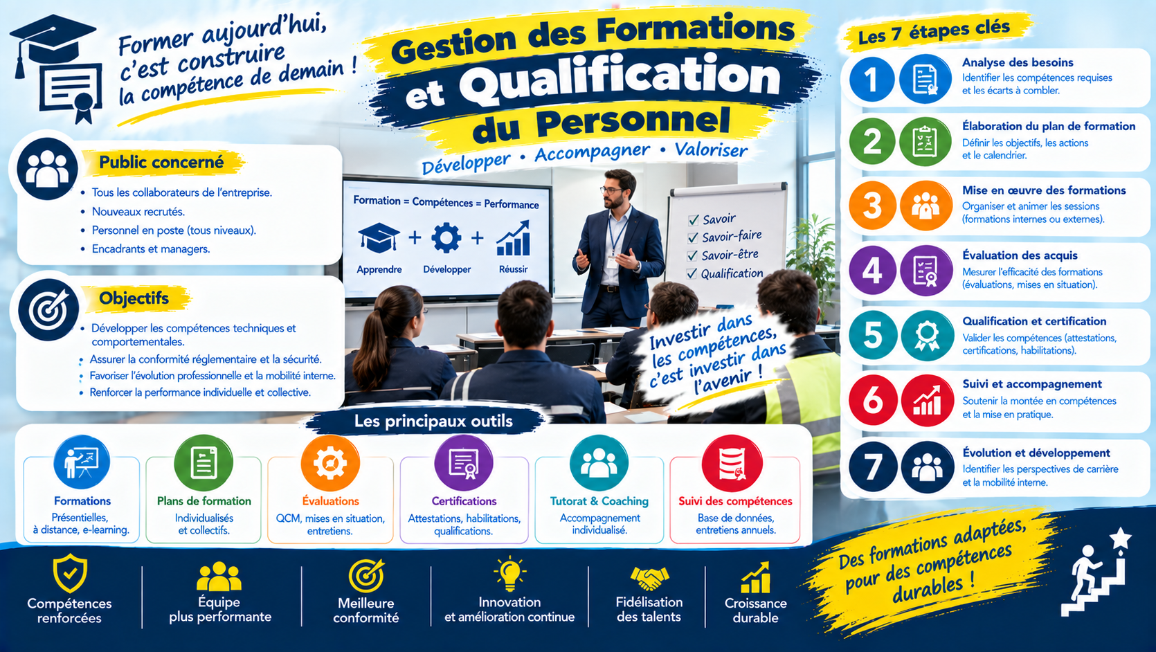 Gestion des Formations et Qualification du Personnel