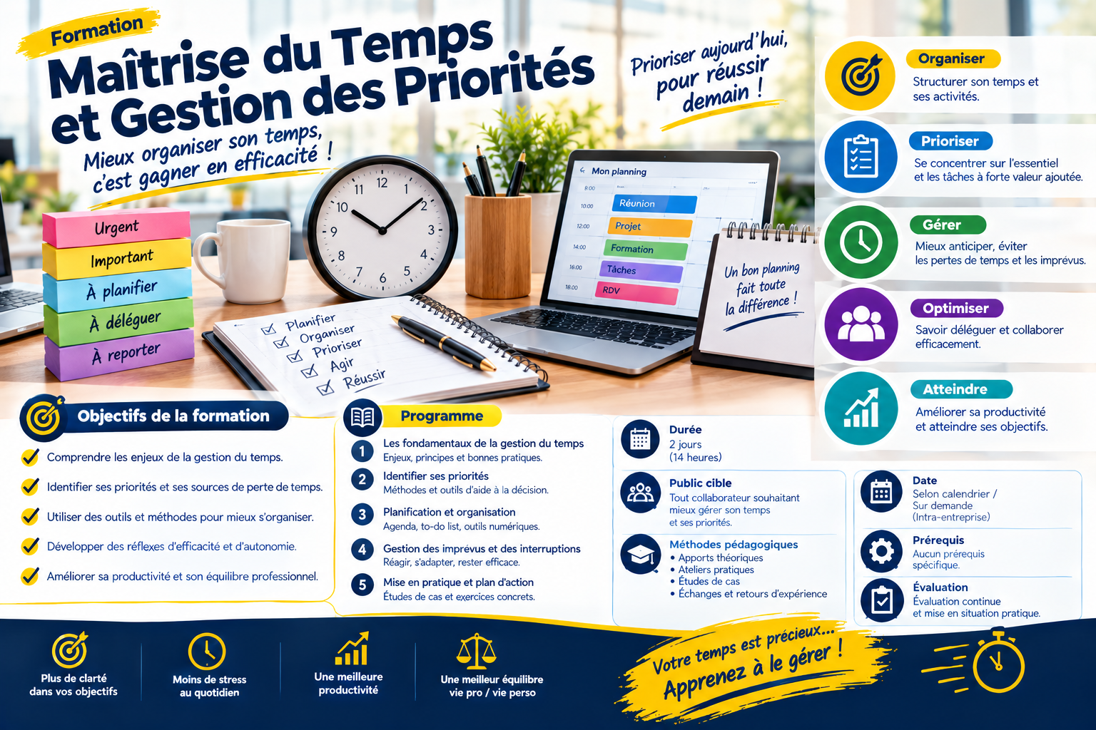Maîtrise du Temps et Gestion des Priorités